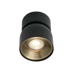 Downlight Pitcher, GU10, enflammig, metall, svart