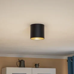 Downlight Point Tone, svart/gull