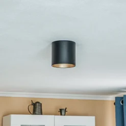 Downlight Point Tone, svart/gull