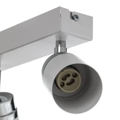 Downlight Reno, 6 lyskilder, hvit/krom