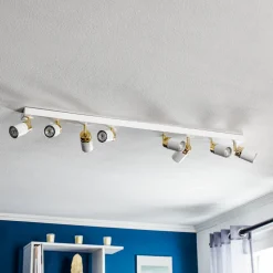 Downlight Rondo hvit/gull 8 lyskilder