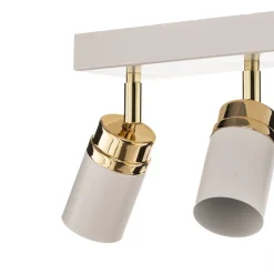 Downlight Rondo hvit/gull 8 lyskilder