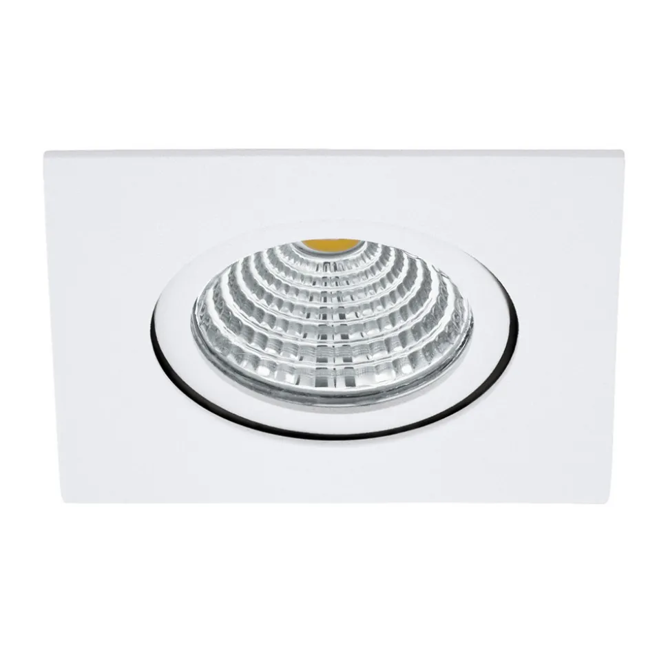 Downlight Saliceto kantet dreibar 2 700 K hvit