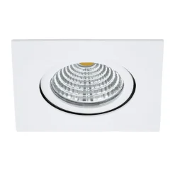 Downlight Saliceto kantet dreibar 4 000 K hvit