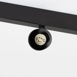 Downlight Top, svart, 83 cm, 4 lyskilder, metall, GU10