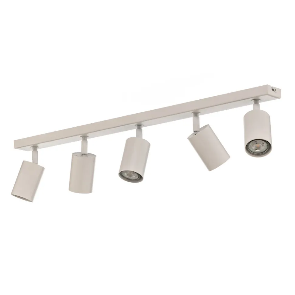 Downlight Zoom, 5 lyskilder, hvit