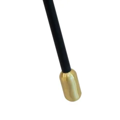 Dyberg Larsen gulvlampe Miles, svart, høyde 154,5 cm