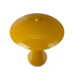 Dyberg Larsen LED-bordlampe Vienna, karri, høyde 28 cm