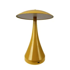 Dyberg Larsen LED-bordlampe Vienna, karri, høyde 28 cm