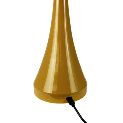 Dyberg Larsen LED-bordlampe Vienna, karri, høyde 28 cm