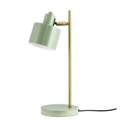 Dyberg Larsen Ocean bordlampe, oliven, høyde 43 cm, metall