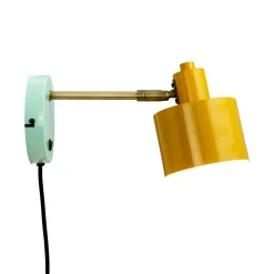 Dyberg Larsen Ocean vegglampe karri messing turkis