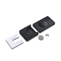 Dynamisk fjernkontroll, svart, dimmer CCT veggfeste