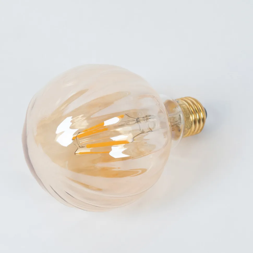 E27 3,8 W LED G95 2 700 K 340lm riller rav 5stk