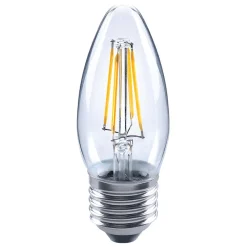 E27 LED-mignonpære 4,5W 827 filament klar
