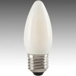 E27 LED-mignonpære 4,5W 827 satinert