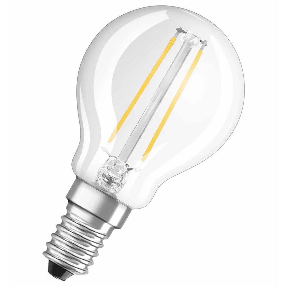 E14 4 W 827 LED-dråpepære i sett på 2