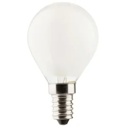 E14 3W LED-dråpepære 2 700K 3er sett 470lm matt
