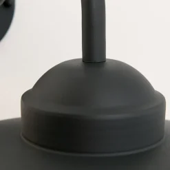 Edward utendørs vegglampe i vintage-stil, antrasitt