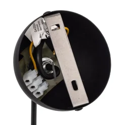 Efe 2155 hengelampe, skjerm i røkt glass, Ø15 cm