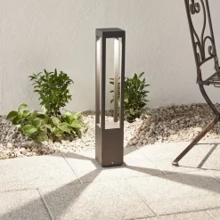 Effektivt Agra LED-gatelykt i mørkegrått