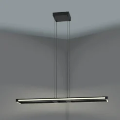 EGLO connect LED-hengelampe Savilanas-Z, CCT, svart