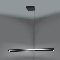 EGLO connect LED-hengelampe Savilanas-Z, CCT, svart
