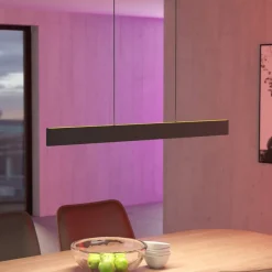 EGLO connect LED-hengelampe Andreas-Z, svart, stål