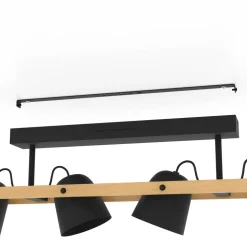 EGLO connect LED-taklampe Hornwood-Z, 4 lyskilder, svart