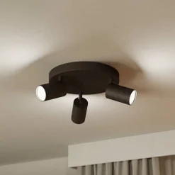 EGLO connect Telimbela-Z taklampe 3 lysk, svart