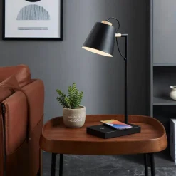 EGLO Lacey-QI LED-bordlampe med berøringsdimmer