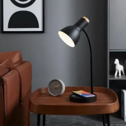 EGLO Veradal-QI LED-bordlampe med touchdimmer