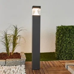 Egon LED-pullertlampe med kantet lampekropp