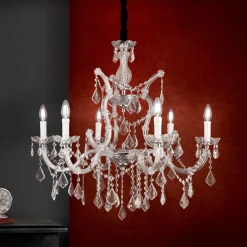 Eksellent LILIANA lysekrone med seks lys