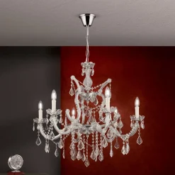 Eksellent LILIANA lysekrone med seks lys