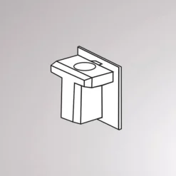 Endekappe for Volare 2-fase skinne, svart