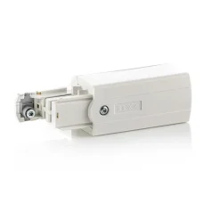 Endetilkobling venstre for strømskinne Noa hvit