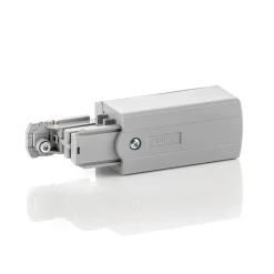 Endetilkobling venstre for strømskinne Noa grå