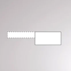 Endetilkobling Volare skinne baldakin, svart