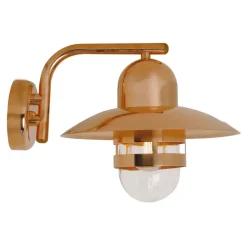 Energisparende vegglampe Nibe, kobber