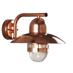 Energisparende vegglampe Nibe, kobber