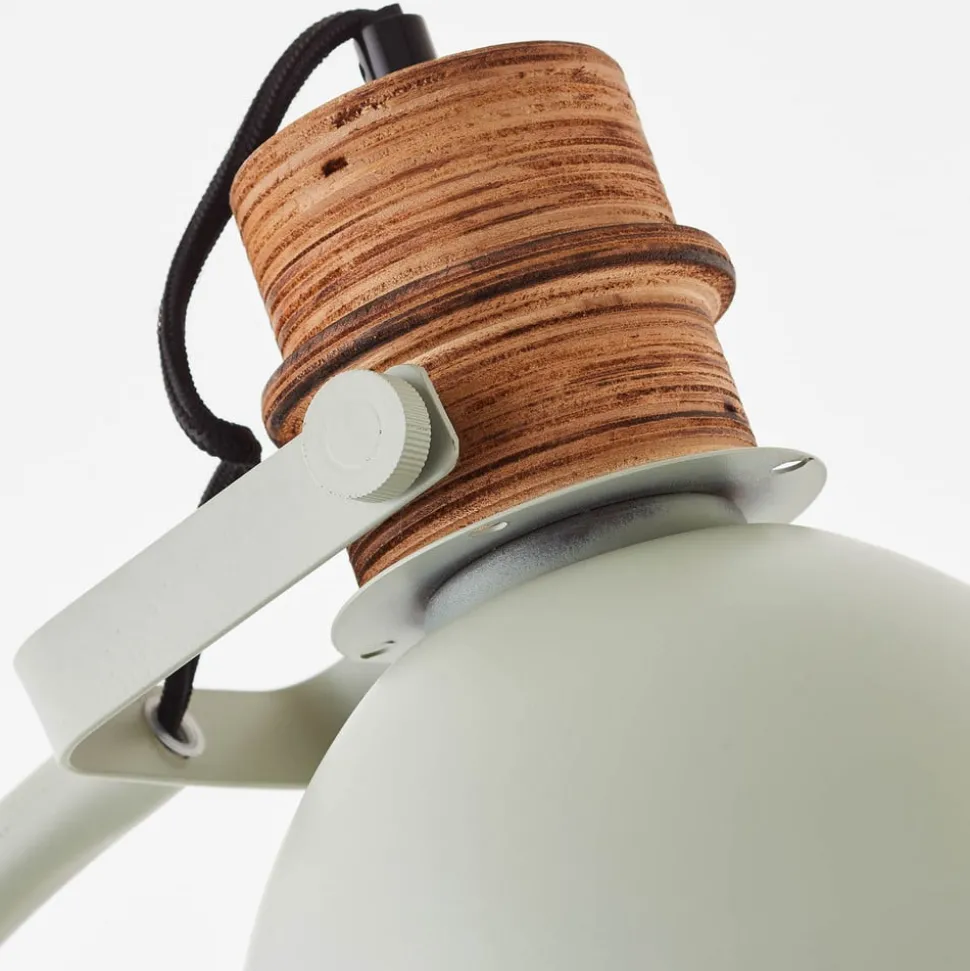 Erena gulvlampe, svingbart hode, lysegrønn