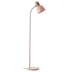 Erena gulvlampe, svingbart hode, lys rosa