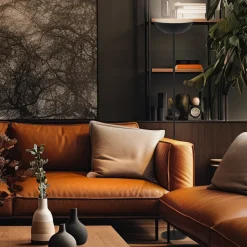 Estate LED-gulvlampe, svart, berøringsdimmer, USB-kabel