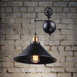 Ettpunkts hengelampe Viktor - høydejusterbar