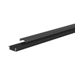 EVN APFLAT3 aluminium-profil 200cm T-profil, svart
