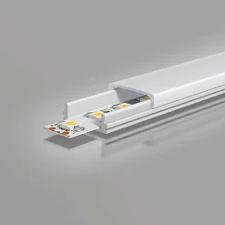 EVN APFLAT1 aluminium-profil 200cm U-profil, flat