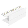 EVN APTBH alu.-profil rettet mot taket, 100cm hvit