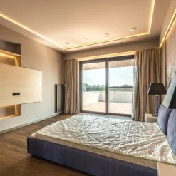 EVN APTBH alu.-profil, rettet mot taket, 100cm alu