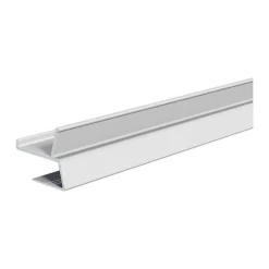 EVN APTBU alu.-profil rettet mot veggen, 200cm alu